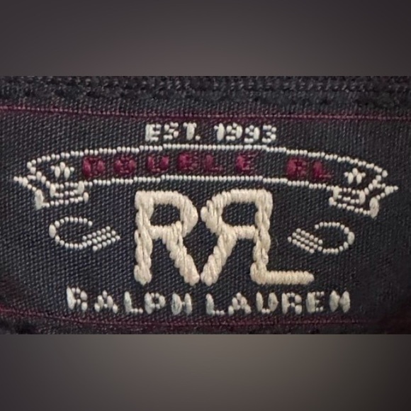 Ralph Lauren Double RL Limited Edition Western Style Snap Shirt / Black / Size 3 - Picture 2 of 8